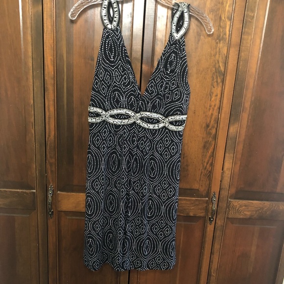 Tart Dresses & Skirts - Tart Black Dress with Sequin Embellishment